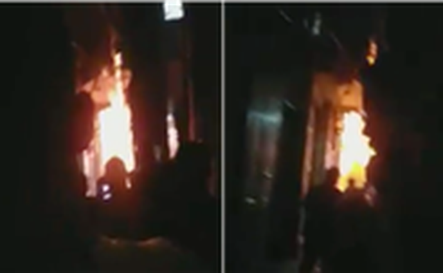 Hà Nội: Mâu thuẫn gia đình, chồng châm lửa đốt nhà khiến 3 người bị thương