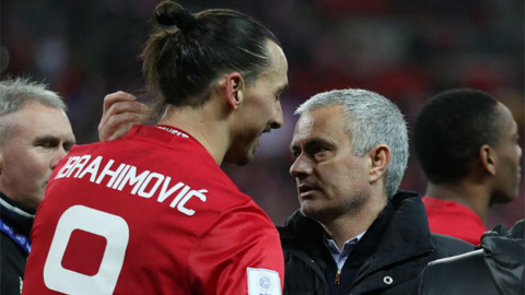 HLV Mourinho tính đưa Ibra trở lại M.U HLV Mourinho tính đưa Ibra trở lại M.U