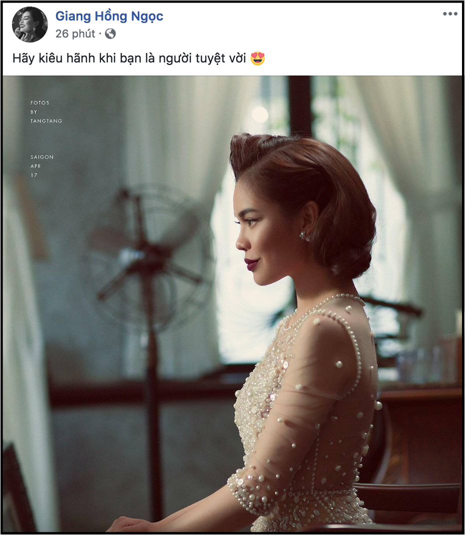 Giữa ồn ào lộ vòng hai lớn bất thường, Giang Hồng Ngọc treo status đầy ẩn ý