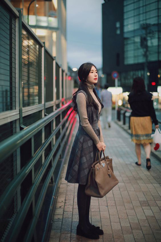 Phối áo len, áo nỉ cho ngày se lạnh