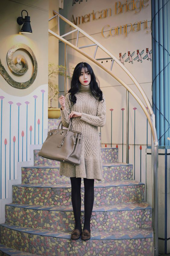 Phối áo len, áo nỉ cho ngày se lạnh