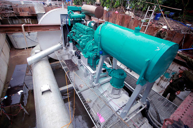 TP.HCM tiếp tục thuê siêu máy bơm chống ngập sau năm 2019