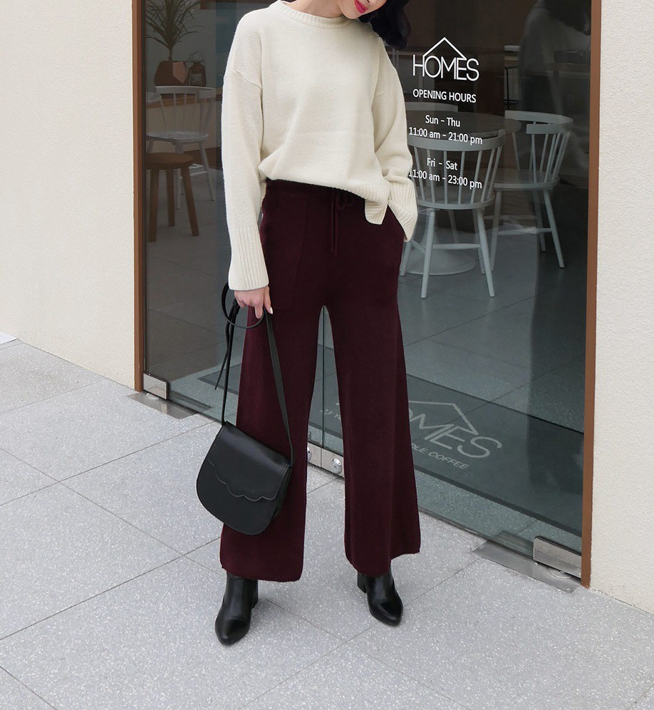 Diện lên vừa tây lại thoải mái tuyệt đối, quần len chính là item mà các nàng cần sắm ngay cho tủ đồ mùa lạnh