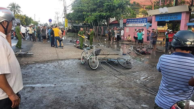 Tang thương nối tiếp trong vụ 2 học sinh tử vong vì dây điện rơi trúng: Ông ngoại qua đời khi hay tin dữ, đám hỏi chị gái thành lễ tang em trai