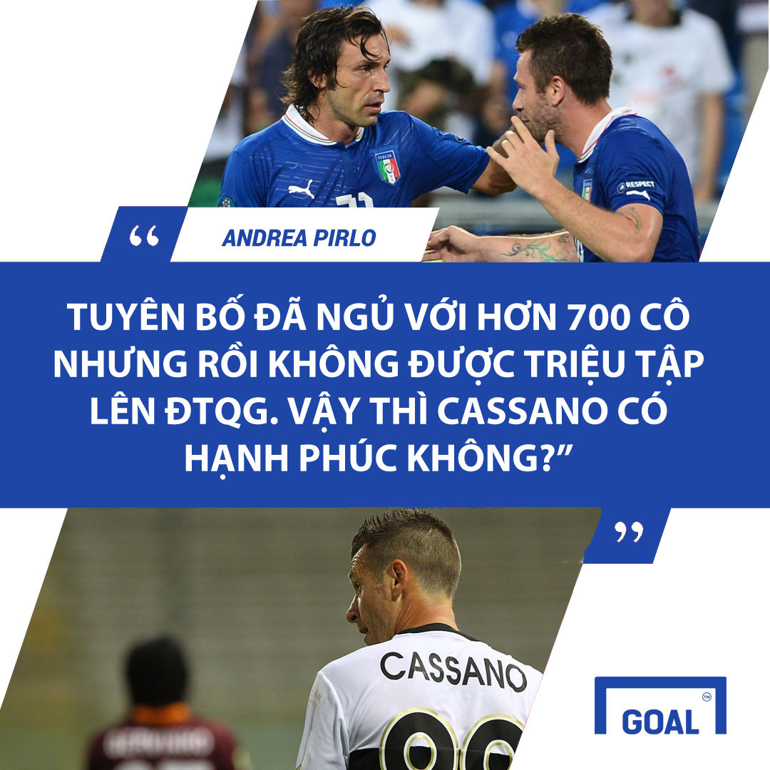 Ngủ với 700 cô gái, Cassano có hạnh phúc không?
