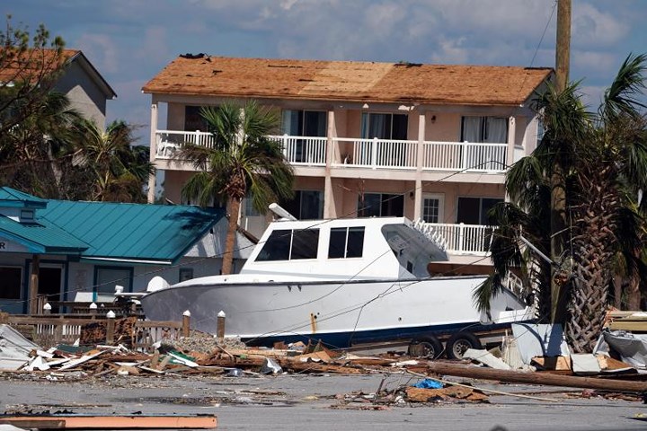 Cận cảnh hậu quả kinh hoàng do bão Michael gây ra ở Florida (Mỹ)