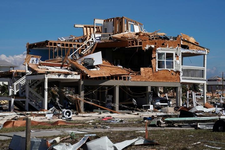 Cận cảnh hậu quả kinh hoàng do bão Michael gây ra ở Florida (Mỹ)