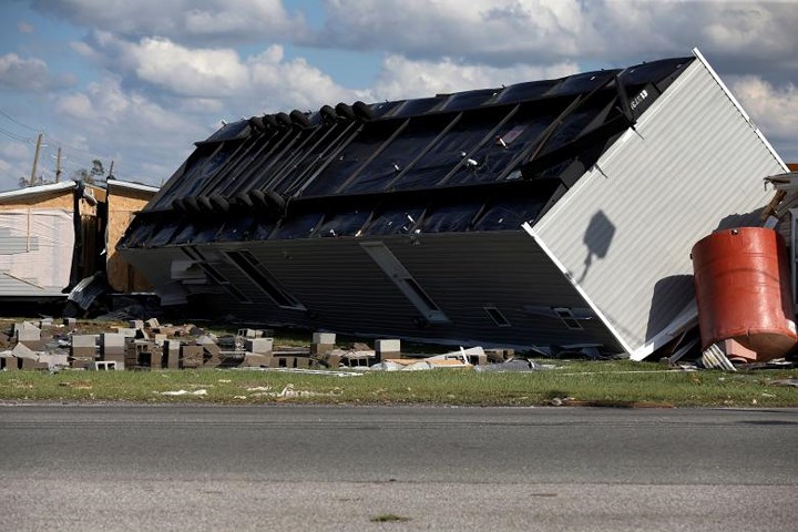 Cận cảnh hậu quả kinh hoàng do bão Michael gây ra ở Florida (Mỹ)