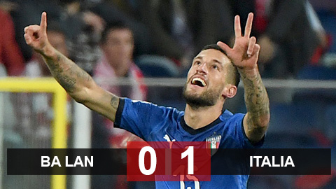 Ba Lan 0-1 Italia: Azzurri giành 3 điểm nghẹt thở
