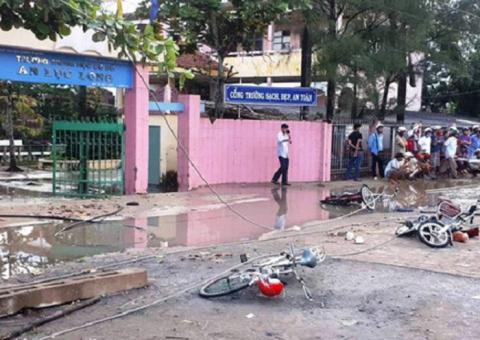 Vụ đứt dây điện làm 2 học sinh chết ở Long An: Điểm vô lý