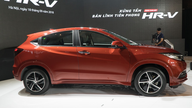 Giá xe Honda HR-V cập nhật tháng 10/2018: Bản tiêu chuẩn 1.8G giá từ 786 triệu đồng