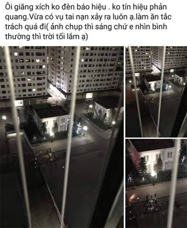 Hà Nội: Cư dân HH Linh Đàm sôi sục sau vụ tai nạn do xuất hiện dây xích chắn ngang đường