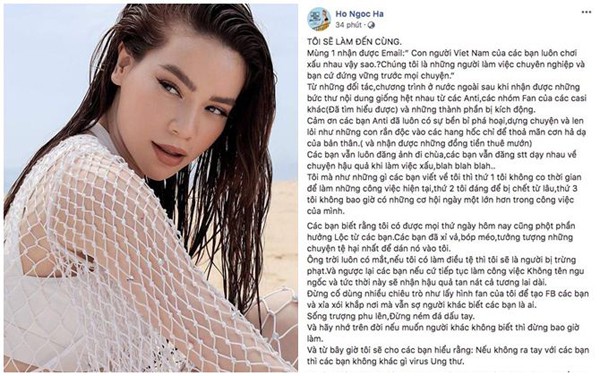 Hồ Ngọc Hà: Không còn im lặng là vàng, giờ là lúc phải lên tiếng