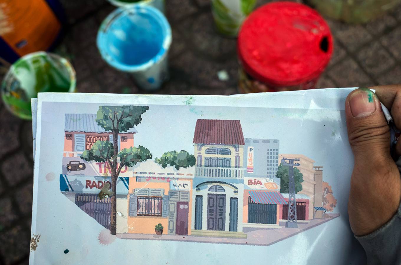 7 cầu bộ hành ở TP HCM được khoác áo mới