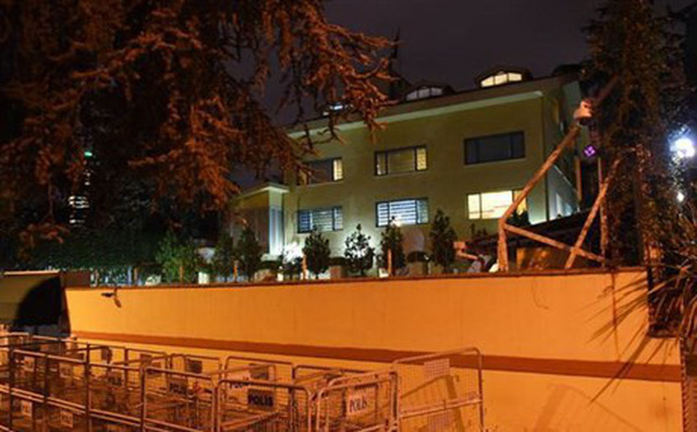 Cảnh sát Thổ Nhĩ Kỳ khám xét lãnh sự quán Saudi Arabia suốt 8 tiếng