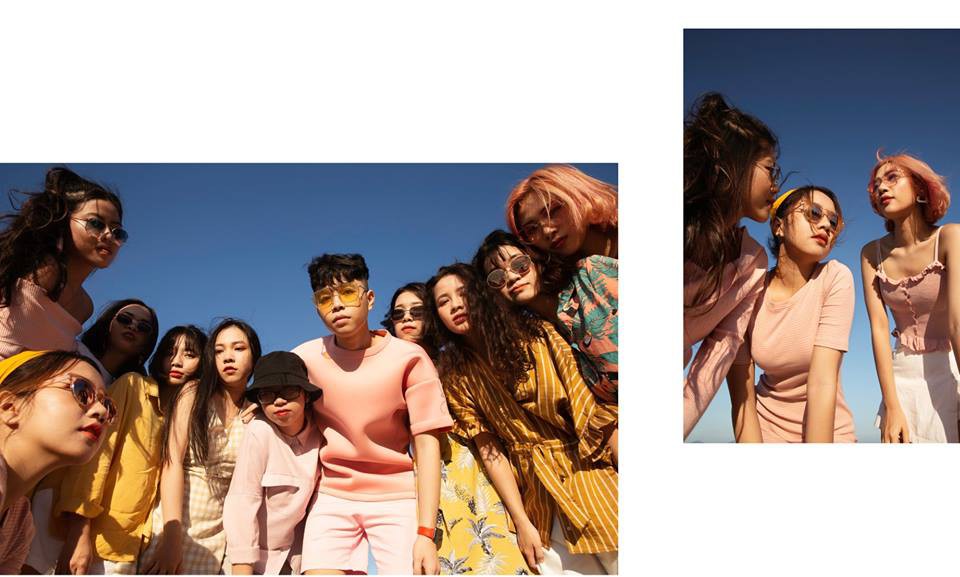 Tự may trang phục, sinh viên ĐH Mỹ thuật Công nghiệp có bộ ảnh chất như lookbook