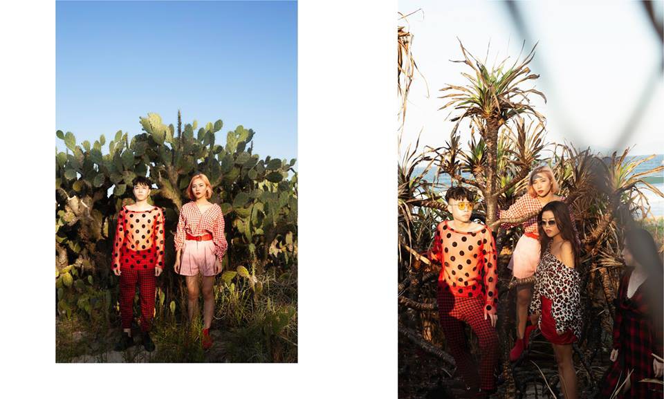 Tự may trang phục, sinh viên ĐH Mỹ thuật Công nghiệp có bộ ảnh chất như lookbook