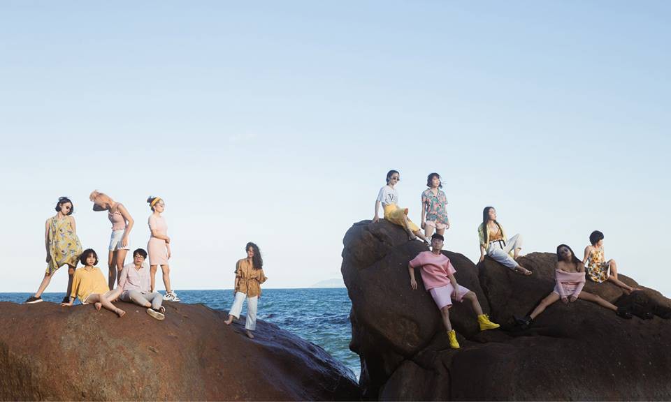 Tự may trang phục, sinh viên ĐH Mỹ thuật Công nghiệp có bộ ảnh chất như lookbook