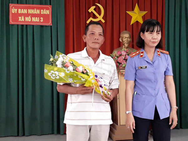 Đồng Nai: Viện kiểm sát xin lỗi một người bị oan sai