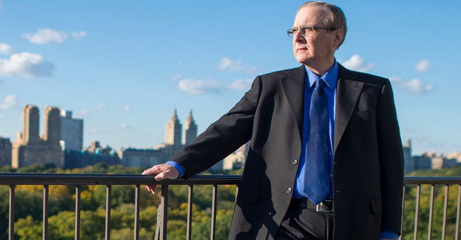 Tỷ phú đồng sáng lập ra Microsoft Paul Allen qua đời vì bệnh ung thư