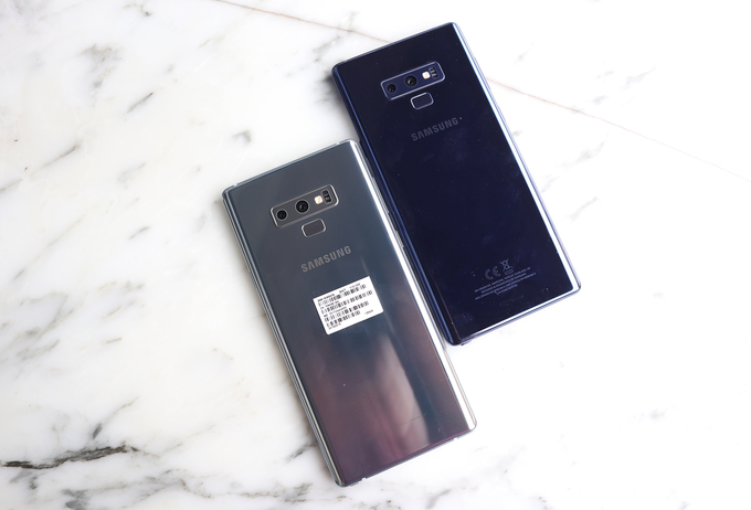 Galaxy Note9 màu bạc xuất hiện tại Việt Nam