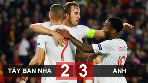 Tây Ban Nha 2-3 Anh: Tam sư bẻ sừng Bò tót
