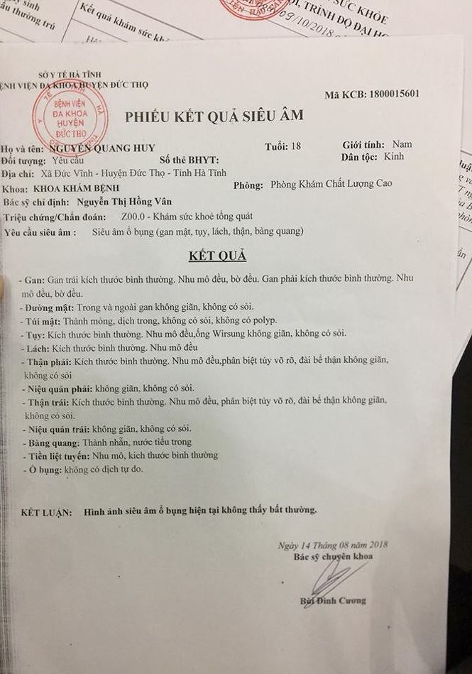 Tỉnh đội Hà Tĩnh lên tiếng vụ nam sinh bị Học viện Hậu cần trả về