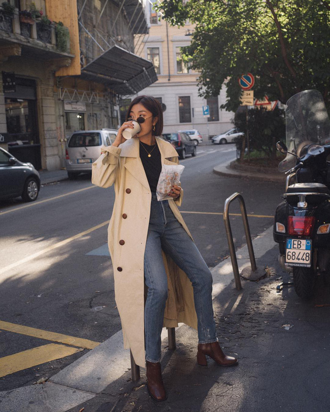 Ngôi sao của mùa đông chính là quần jeans và 15 set đồ sau sẽ giúp các nàng biến hóa tài tình với item này