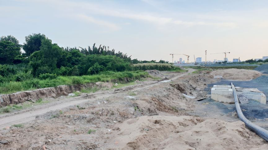 Cận cảnh khu đất dự kiến xây quảng trường Thủ Thiêm 2.000 tỷ