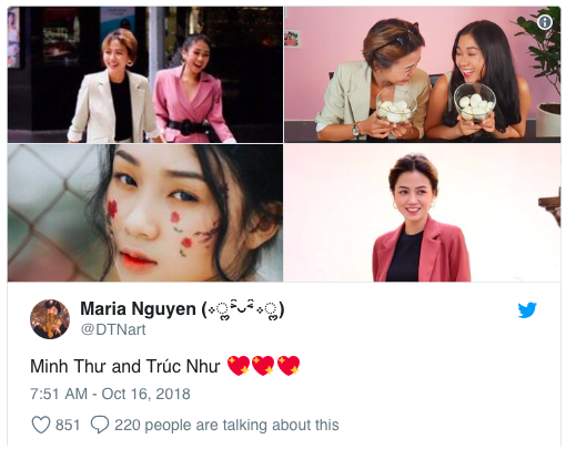 Anh chàng độc thân: Fan nước ngoài ăn mừng rầm rộ khi Trúc Như và Minh Thư tuyên bố chính thức bên nhau