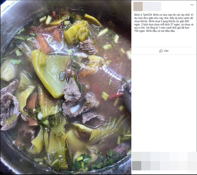 Cô vợ trẻ khoe mâm cơm 500k cho 2 người ăn, bật mí tiền đi chợ hết gần 50 triệu/tháng khiến chị em choáng váng