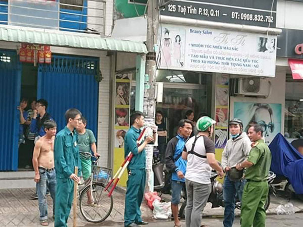 Giật điện thoại bất thành, nam thanh niên đòi tự sát