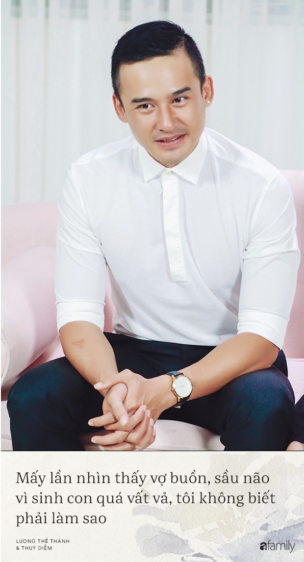 Lương Thế Thành gây xúc động: Thúy Diễm bị trầm cảm, hoảng loạn vì xấu xí, to béo sau khi sinh