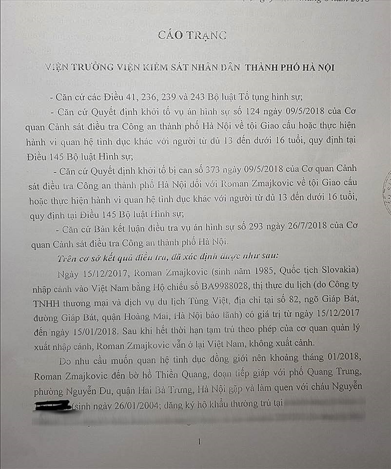 Theo dấu vết quỷ ấu dâm ngoại quốc - Nỗi buồn đốt một que diêm