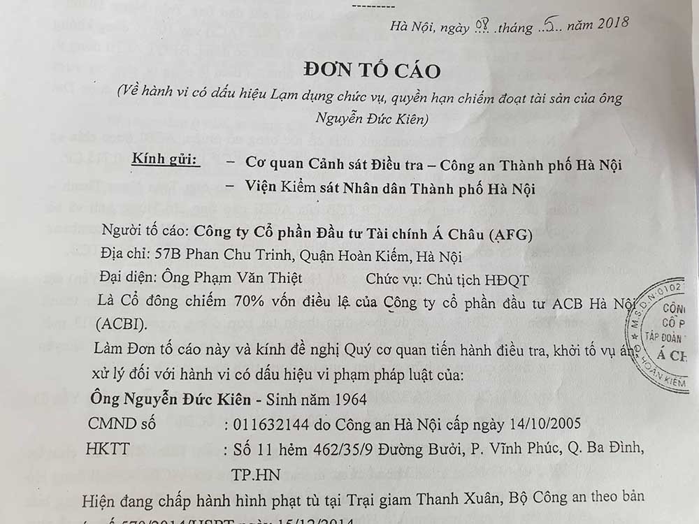 Đang ở tù, ‘bầu’ Kiên bị tố lừa đảo chiếm đoạt hàng trăm tỷ đồng
