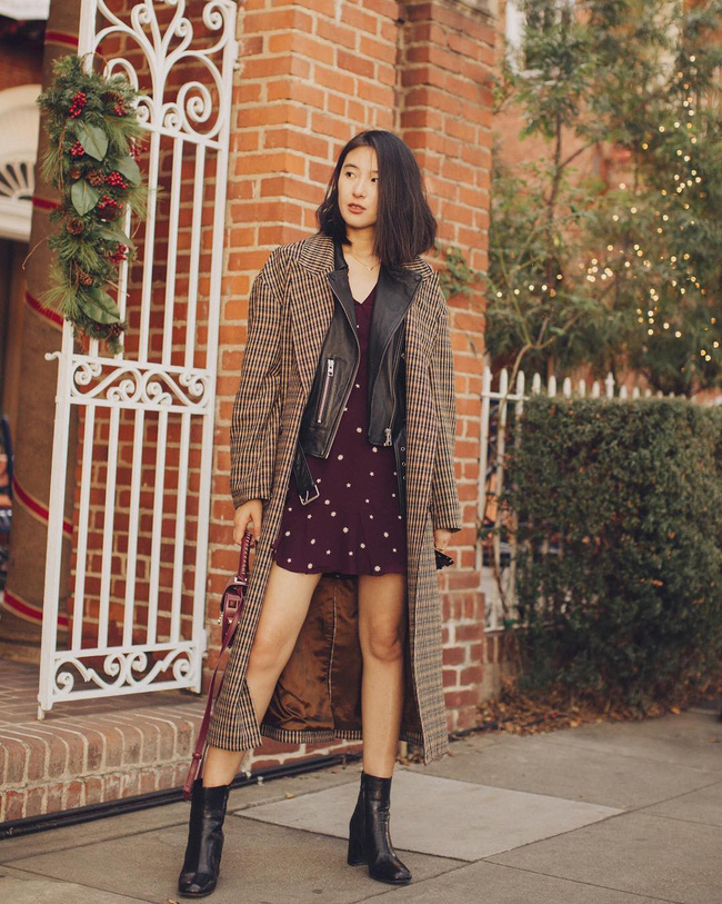 Sợ diện váy mùa đông hơi phong phanh thì các nàng cứ tham khảo 12 công thức này, vừa ấm áp lại xinh miễn chê