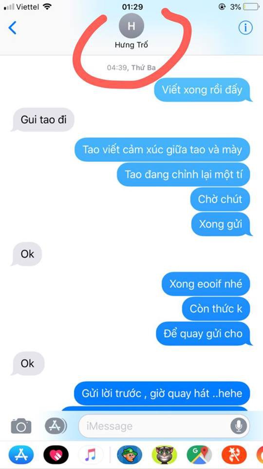 Rò rỉ tin nhắn Tuấn Hưng gửi bạn thân: Tao đang kiệt quệ
