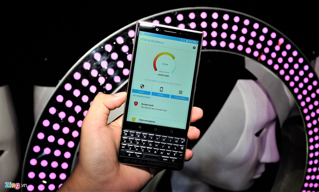 BlackBerry ra mắt KEY2 LE tại VN, giá 11,8 triệu đồng