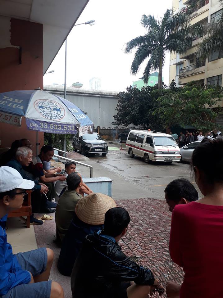 Hà Nội: Người đàn ông bất ngờ nhảy lầu từ tầng 8 xuống đất tử vong