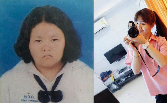 Từng bị gọi là voi nước vì nặng tới 100kg, cô gái chỉ giảm cân mà lột xác ngỡ ngàng như phẫu thuật thẩm mỹ