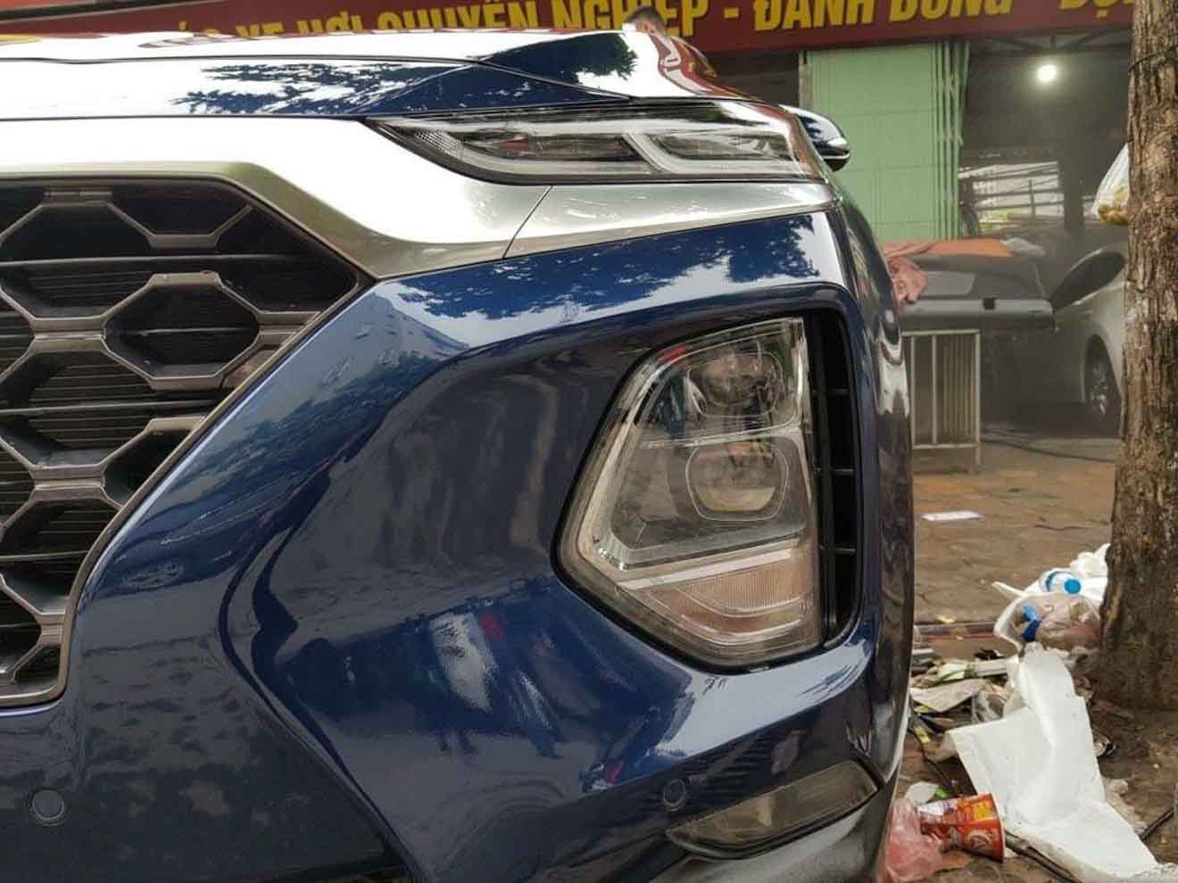 Hyundai SantaFe 2019 bất ngờ xuất hiện trên đường phố Hà Nội