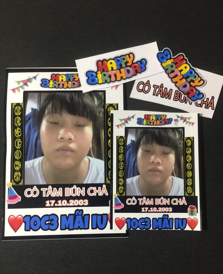 Bạn thân kiểu mới: In ảnh dìm hàng thành poster dán hết cửa lớp để... chúc mừng sinh nhật