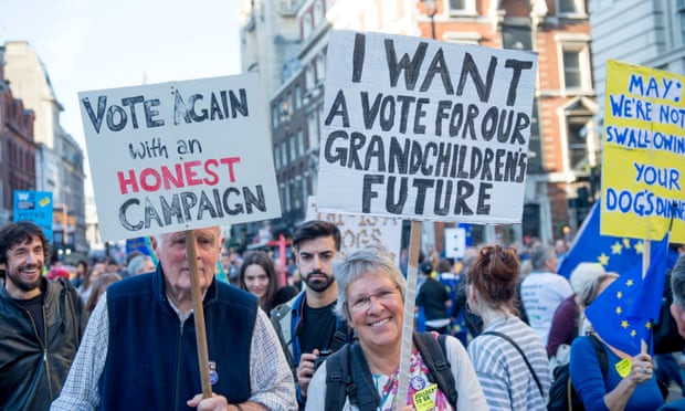 700.000 người đổ về London biểu tình đòi bỏ phiếu lần 2 về Brexit