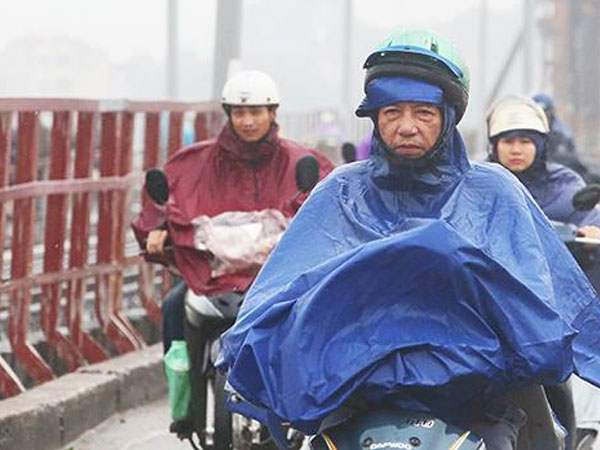 Miền Bắc tuần tới sẽ có mưa giông