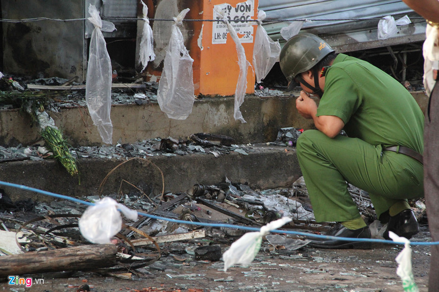 Hiện trường vụ cháy shop hoa khiến 2 cô gái tử vong