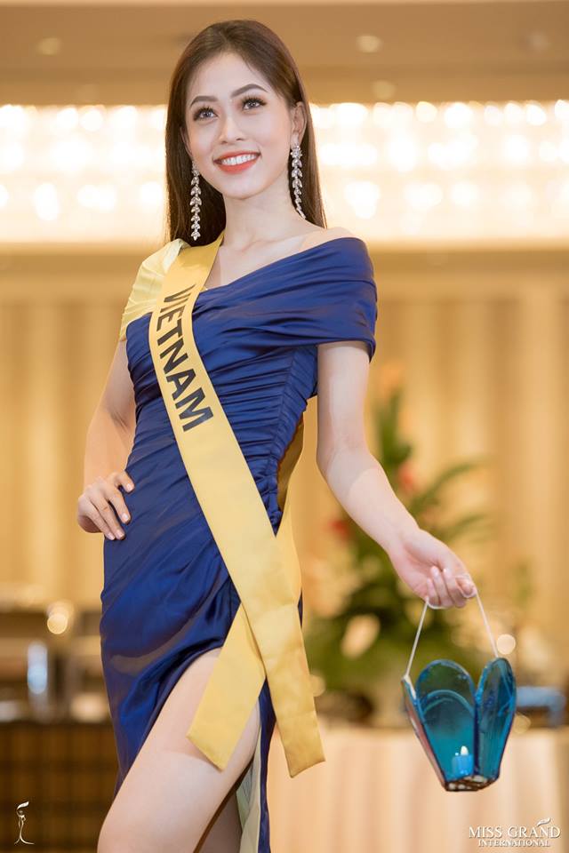Phương Nga vẫn an toàn trong Top 10 bình chọn tại Miss Grand International