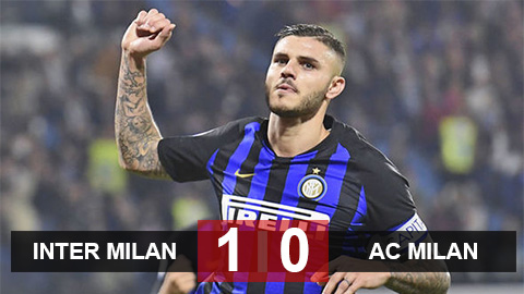 Inter 1-0 Milan: Người hùng Icardi
