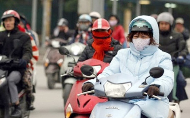 Không khí lạnh vừa đi đã về vào tối nay khiến nhiệt độ Bắc Bộ tiếp tục giảm sâu
