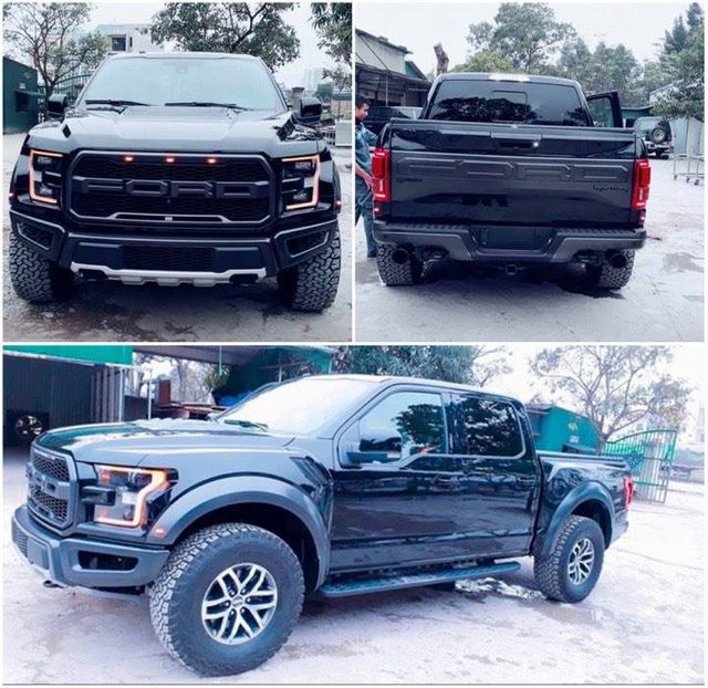 Siêu bán tải Ford F-150 Raptor đầu tiên của dân chơi xứ Nghệ ra biển trắng với số đẹp