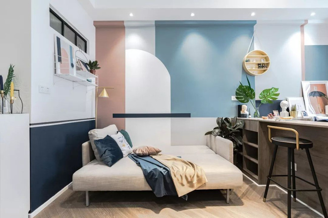 Ai cũng ngả mũ bái phục trước tài sắp xếp của chủ nhân căn hộ 35m² này